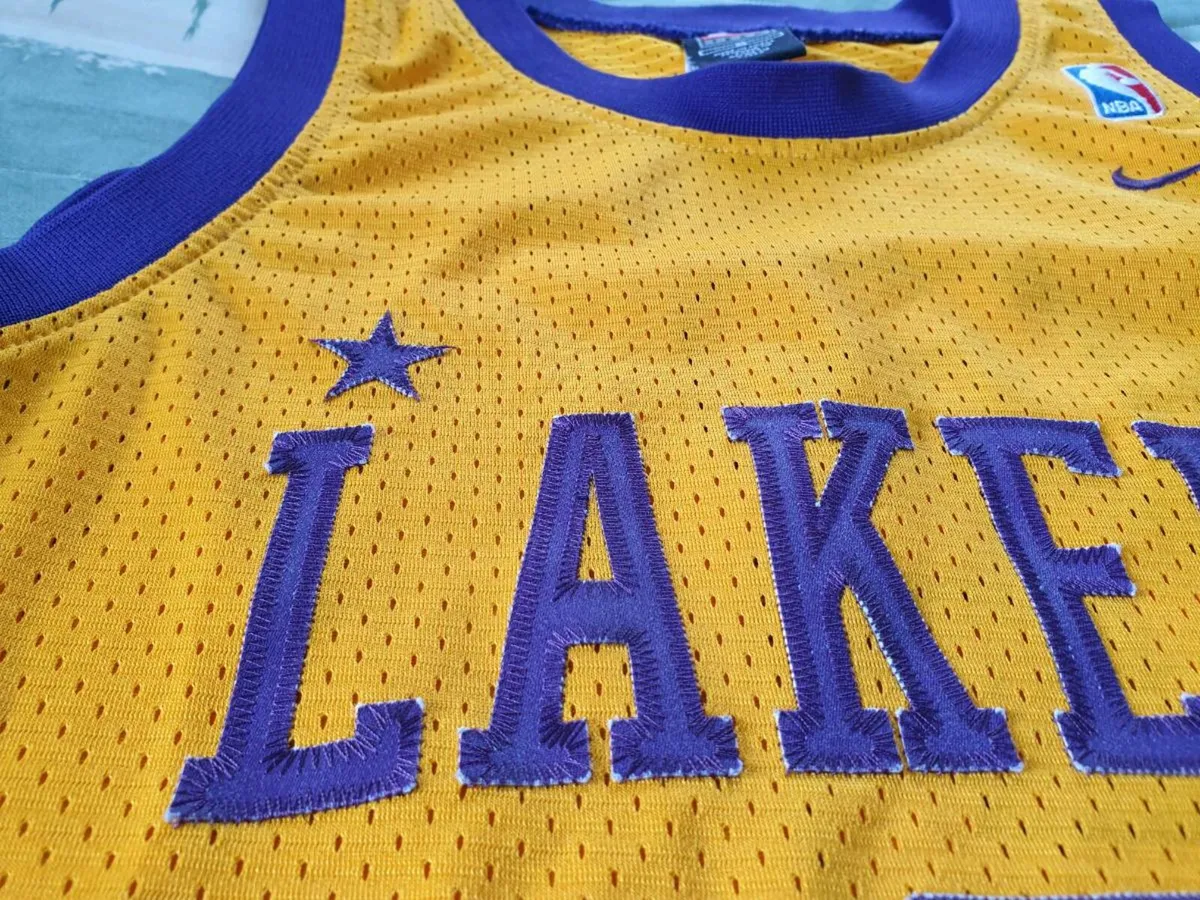LA Los Angeles Lakers Swingman Home Jersey 2004 XL - Image 4