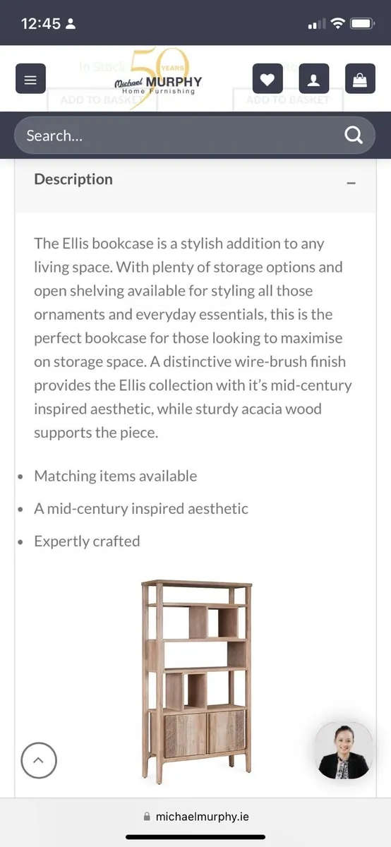 Bookcase display unit - Image 3