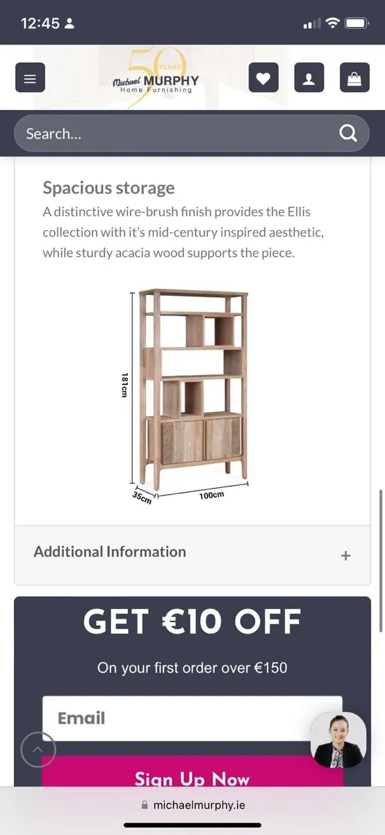 Bookcase display unit - Image 4