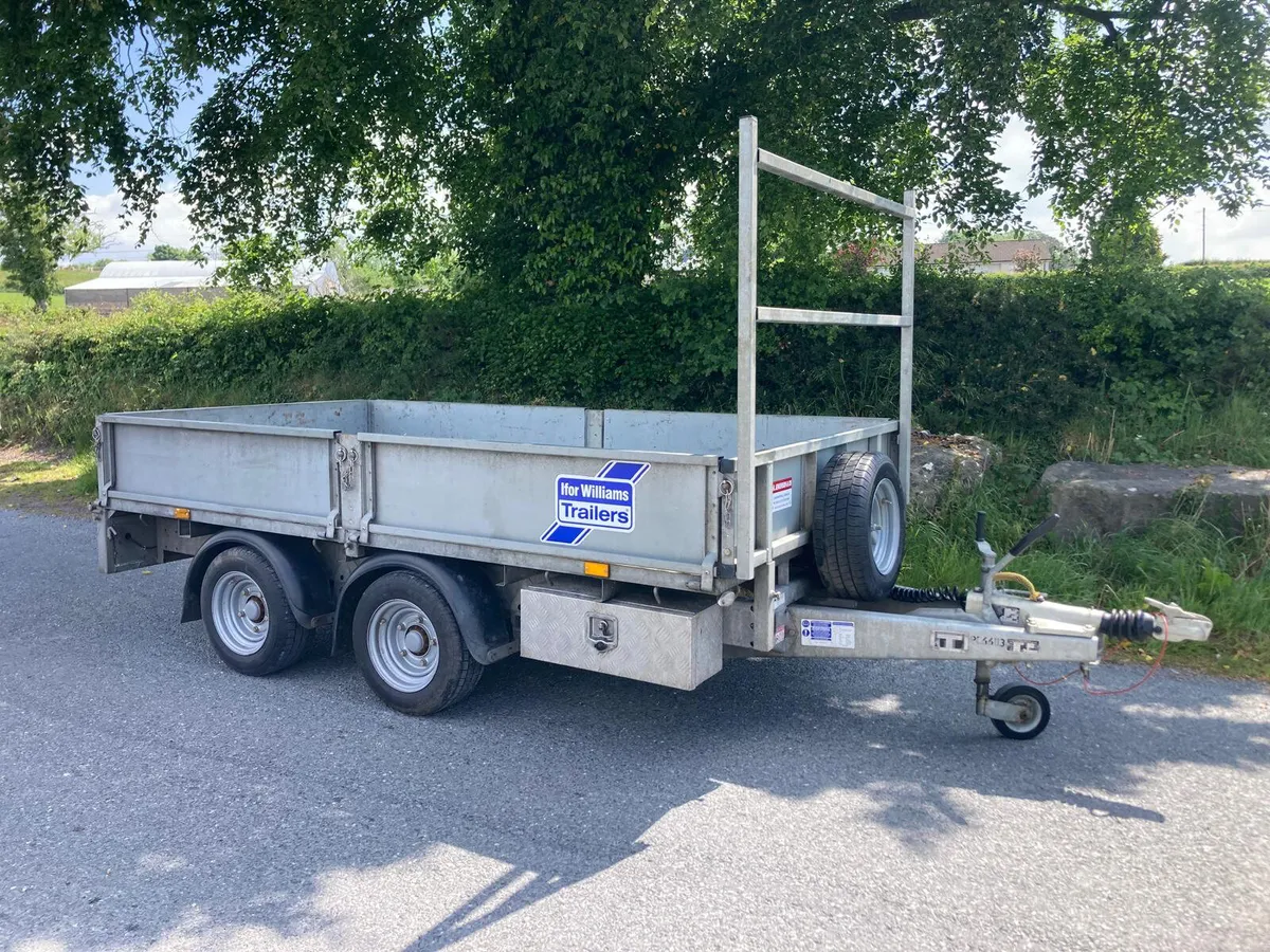 Dec 23 Ifor Williams LM105 10x5’6 Dropside Trailer - Image 1