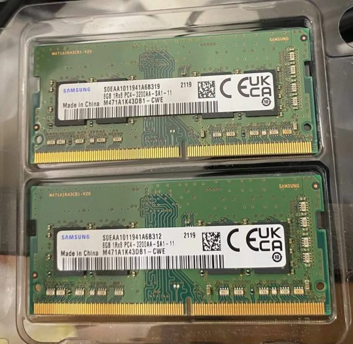 Samsung SODDIM DDR4 RAM 16GB 3200MHz (8GB x 2)