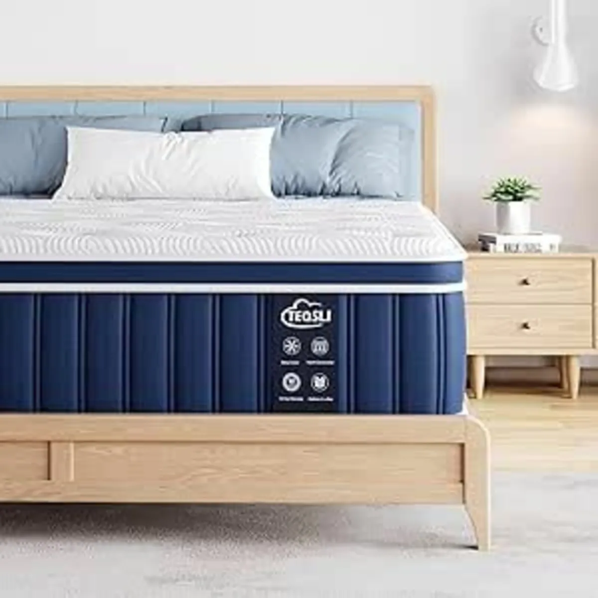 Single Mattress Memory Foam 90x190x27cm - Image 2