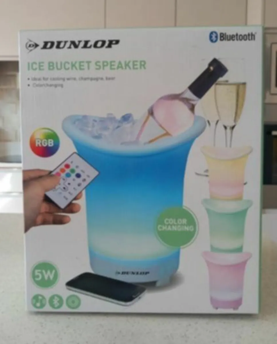 Brand New Dunlop ice Bucket Speaker - Image 1