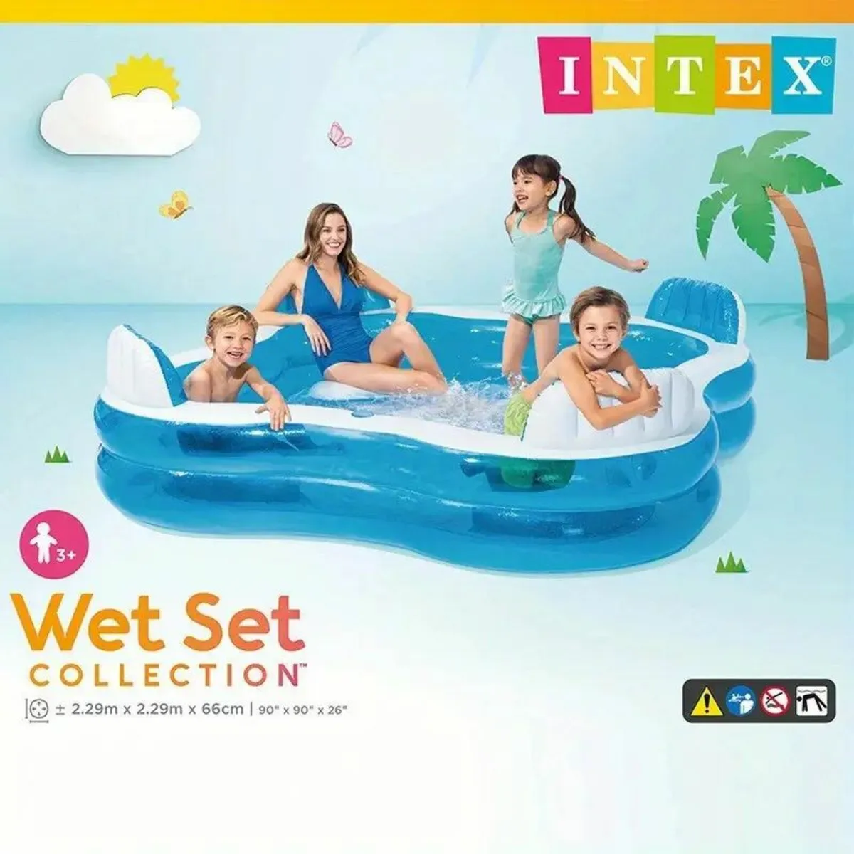 Family-Size Inflatable Swimming Pool - Image 4