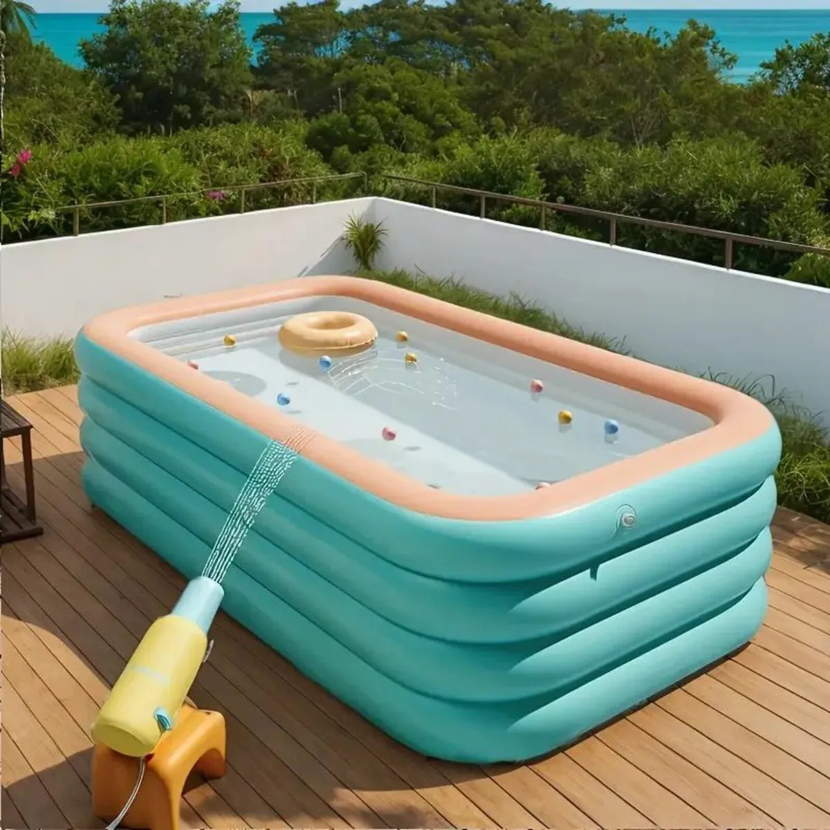 Inflatable Swimming Pool for Adults - Image 1
