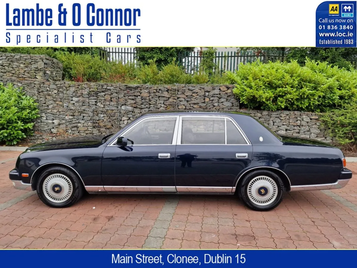 Toyota Century Century 5.0 V12 Blue MET Every Ext - Image 2