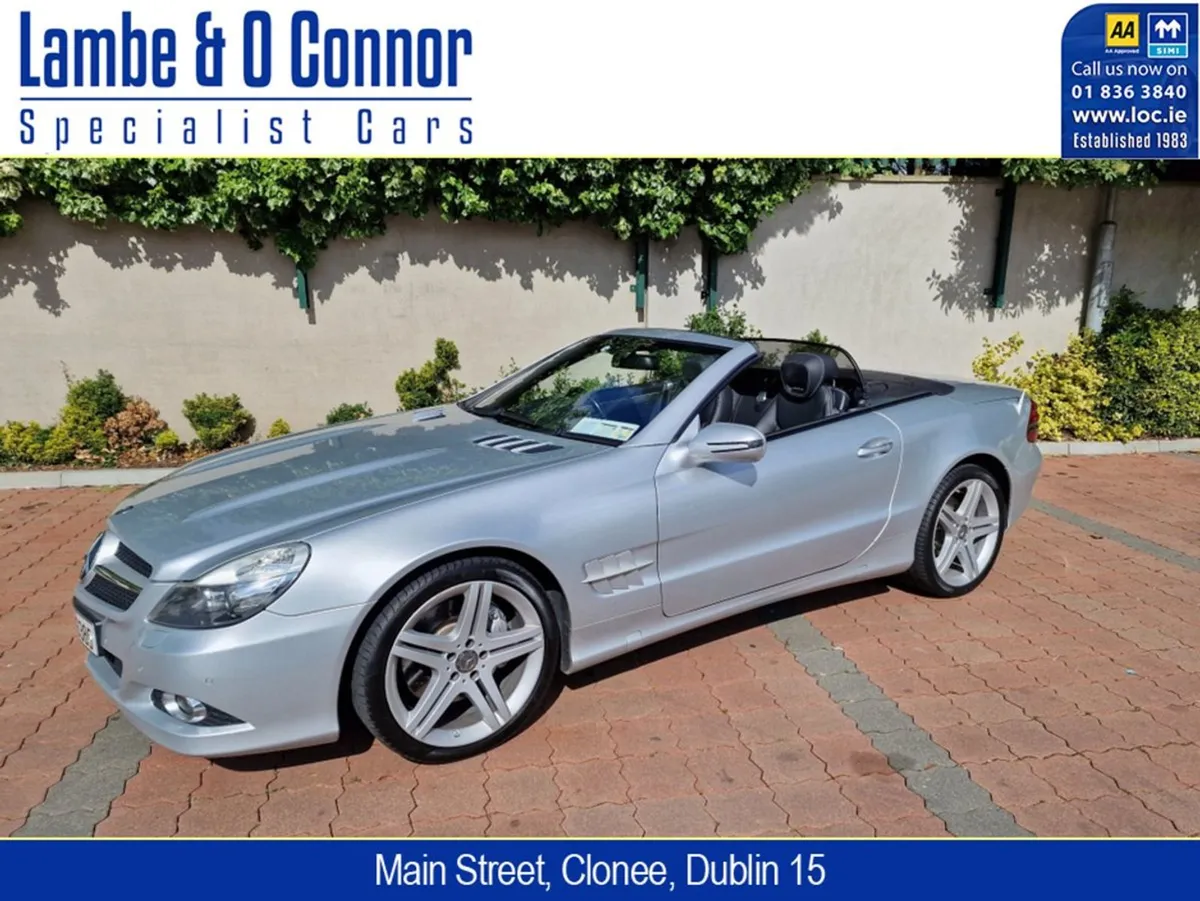 Mercedes-Benz SL-Class SL 350 Sport Iridium Silve - Image 3