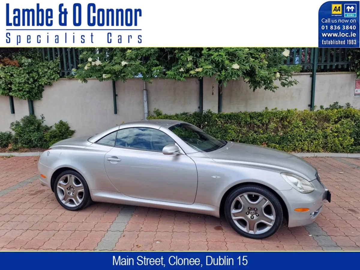 Lexus SC SC 430 Convertible Cosmo Silver / TAN Le - Image 4