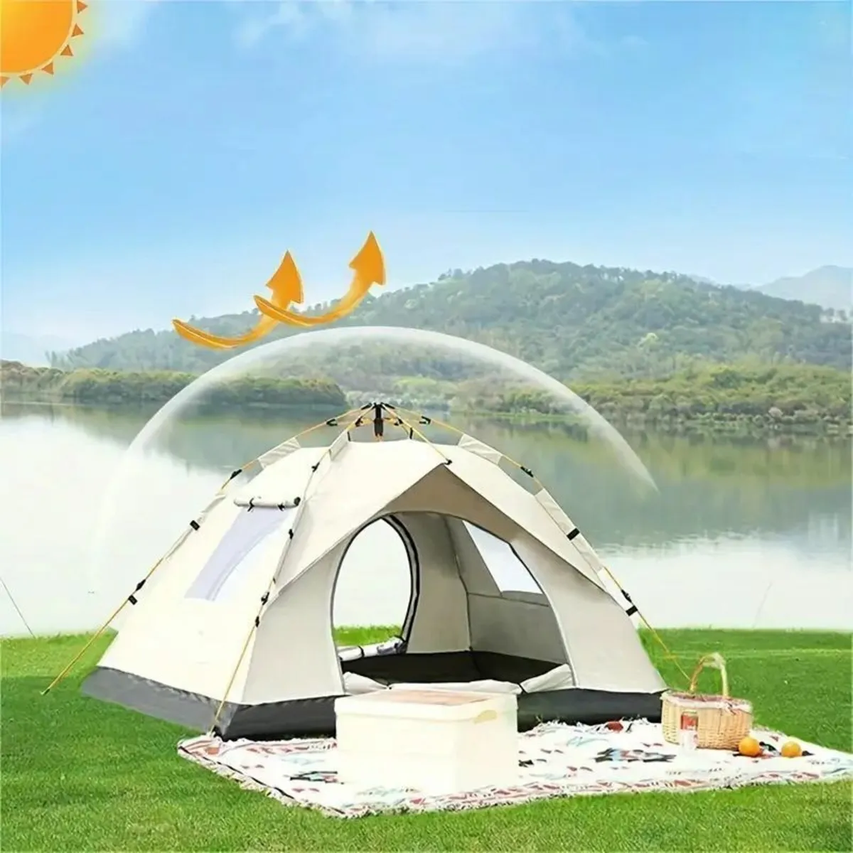 4-Person Automatic Pop-Up Tent - Image 3