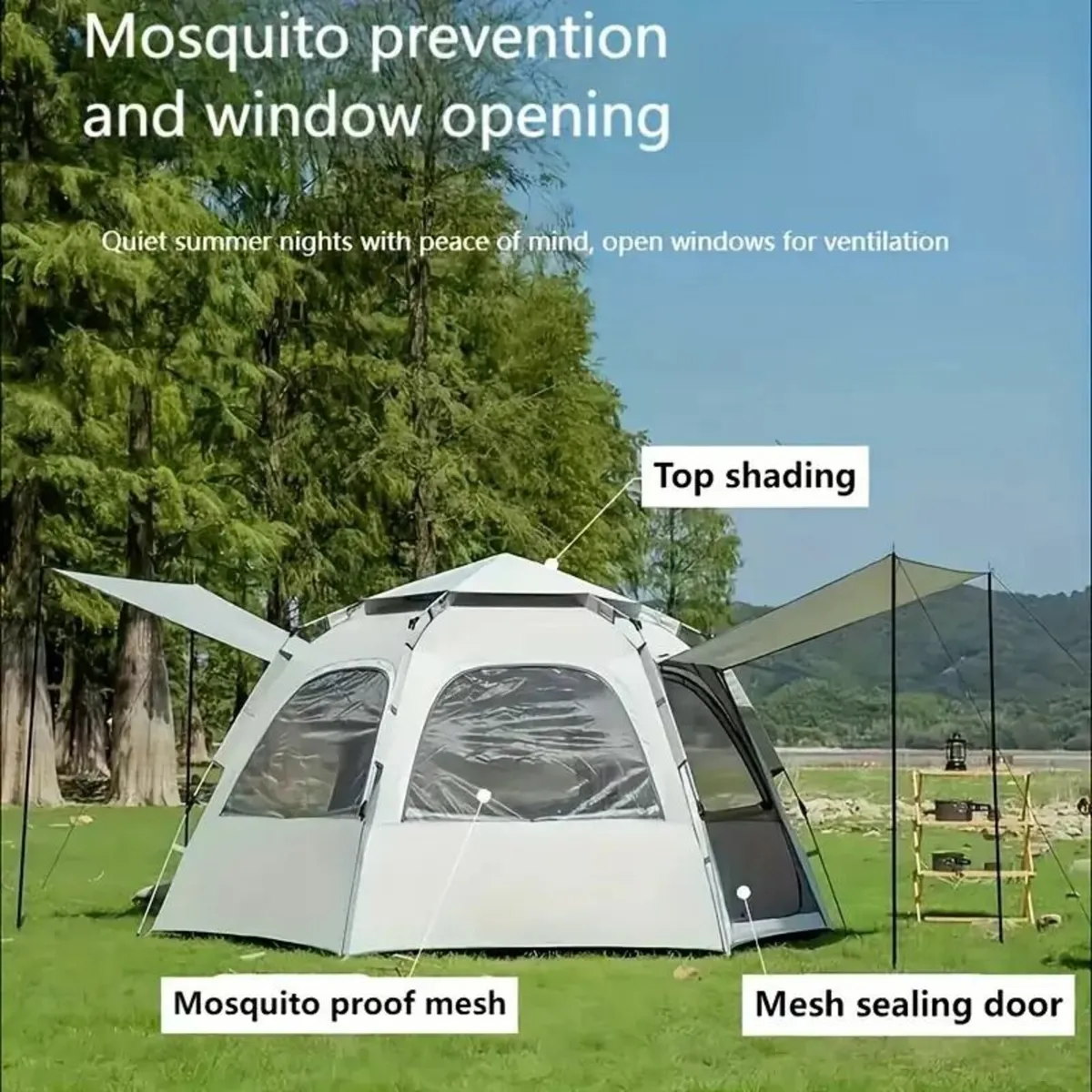 Lightweight Camping Tent And Canopy Perfect - Image 1