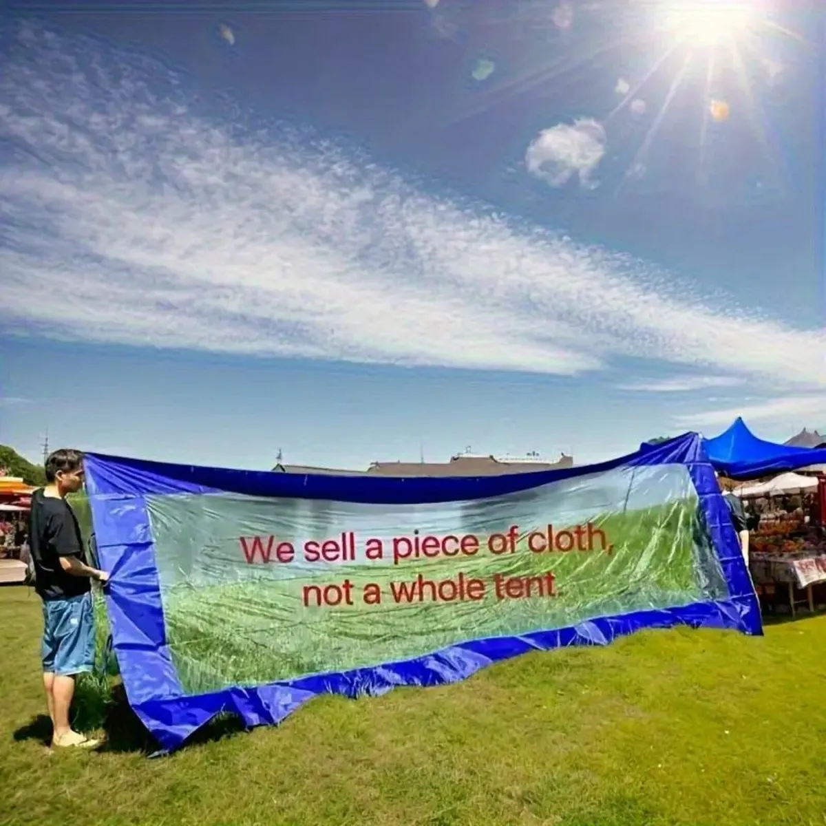 Transparent Sunshade Tent Canopy - Image 3