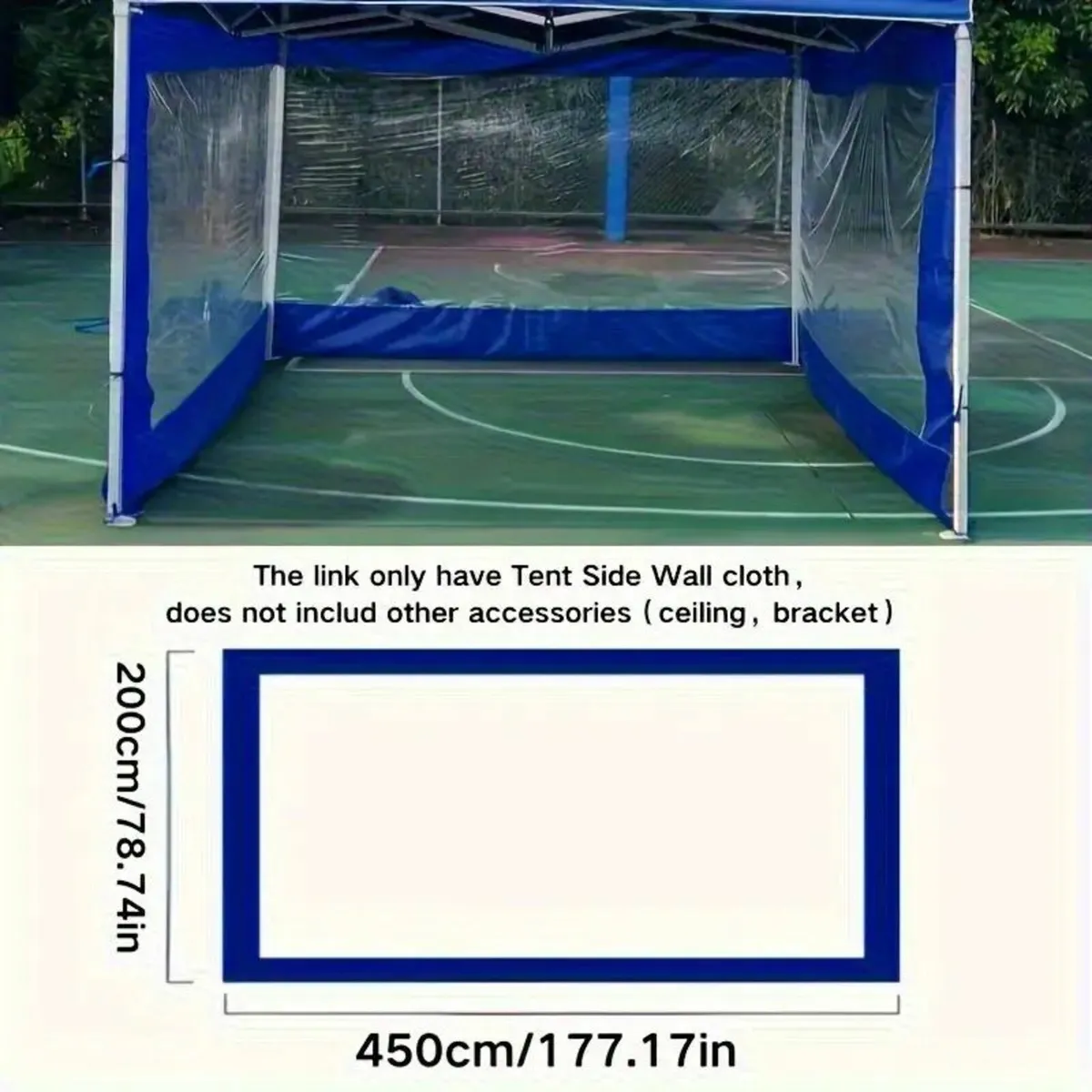 Transparent Sunshade Tent Canopy - Image 4