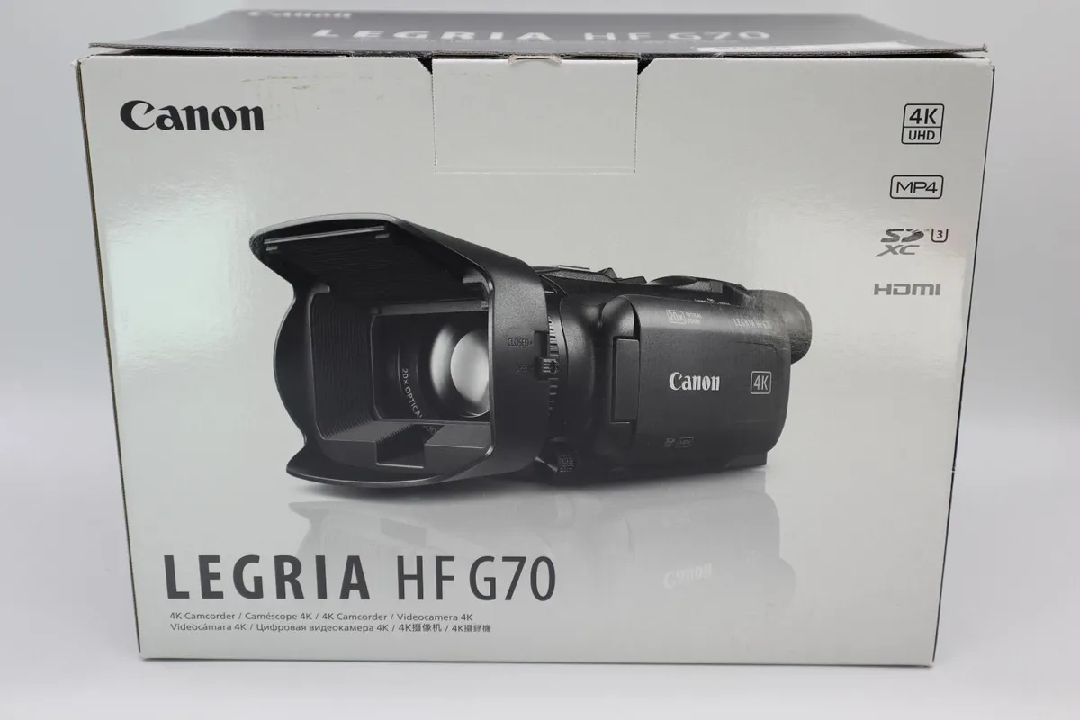 CANON LEGRIA HF G70 4K CAMCORDER #0501 - Image 1