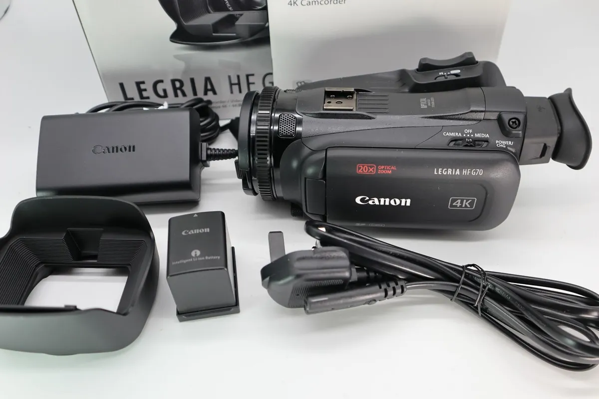 CANON LEGRIA HF G70 4K CAMCORDER #0501 - Image 4