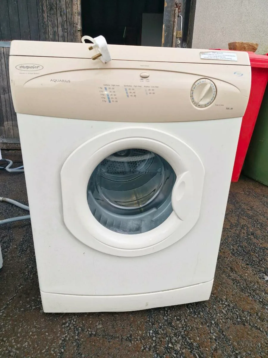 HOTPOINT TUMBLE DRYER - Image 1