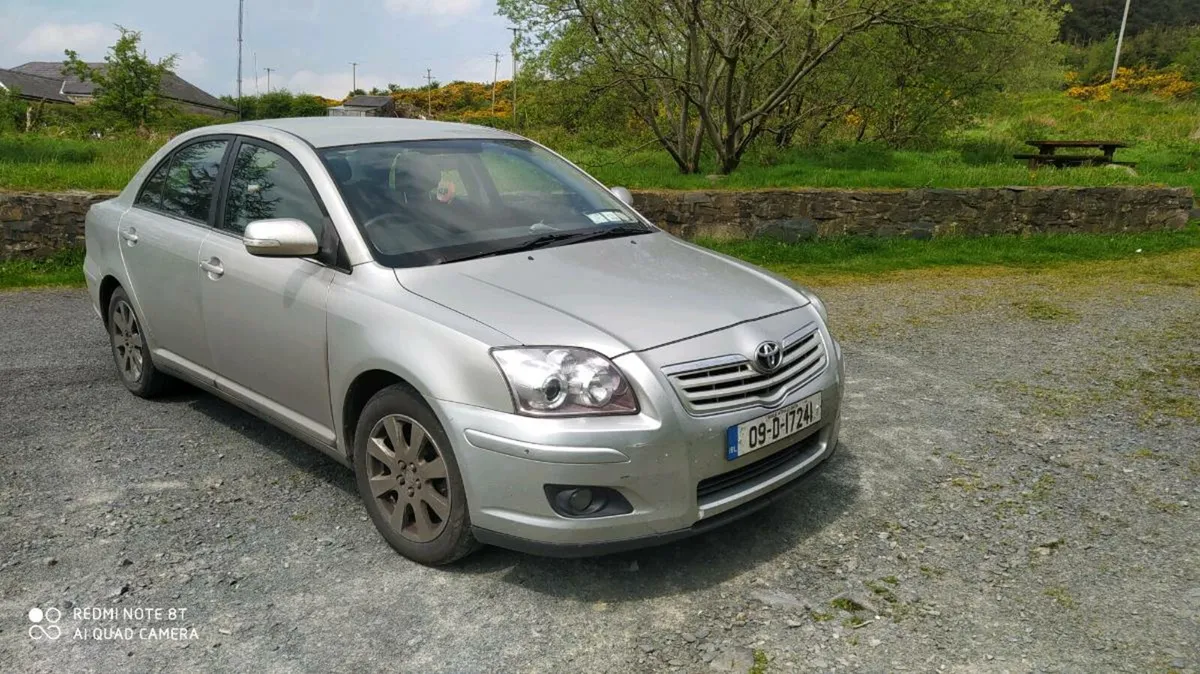 09 Toyota Avensis 1.6 l petrol - Image 1