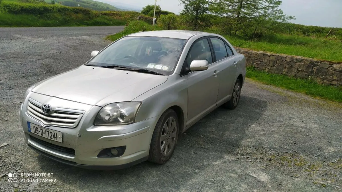 09 Toyota Avensis 1.6 l petrol - Image 3