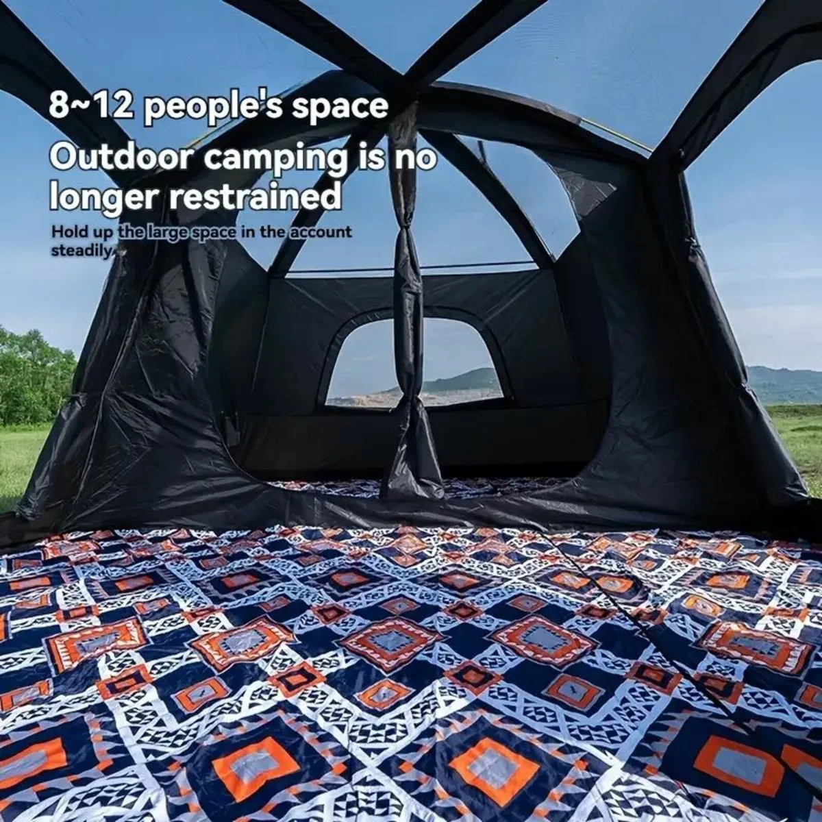 multi-person camping tent - Image 2