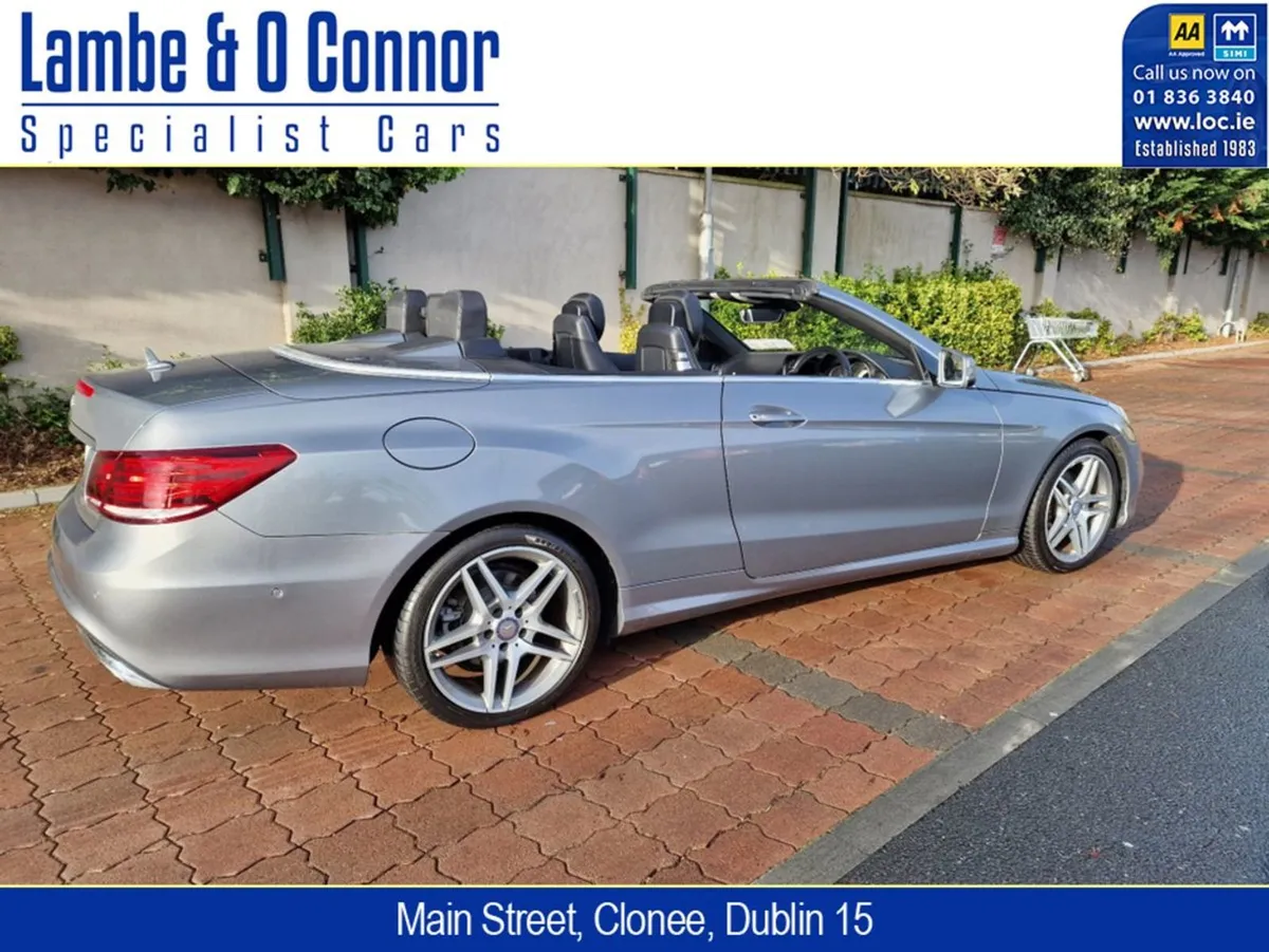 Mercedes-Benz E-Class E220 AMG Line Convertible P - Image 2