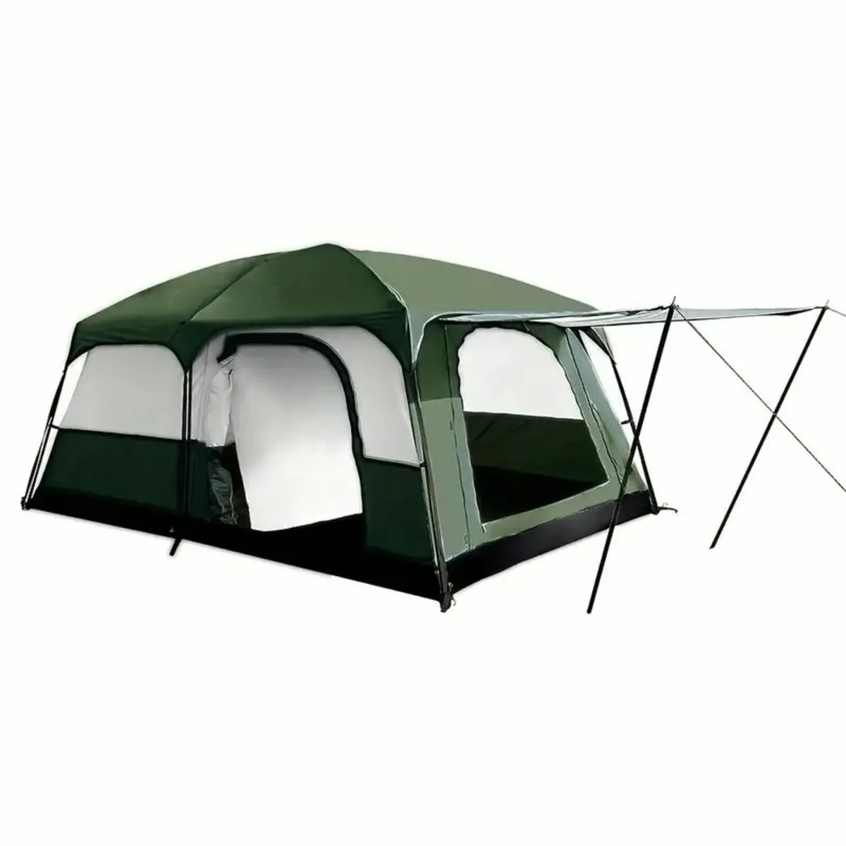 6-Person Family Cabin Tent with 3 Rooms - Image 3