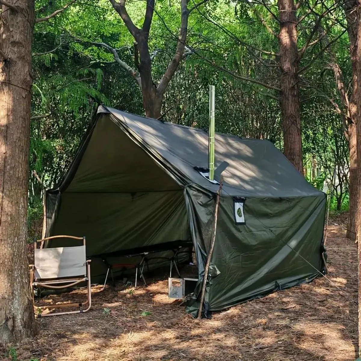 Hammock Hot Tent with Stove Jack - Image 1
