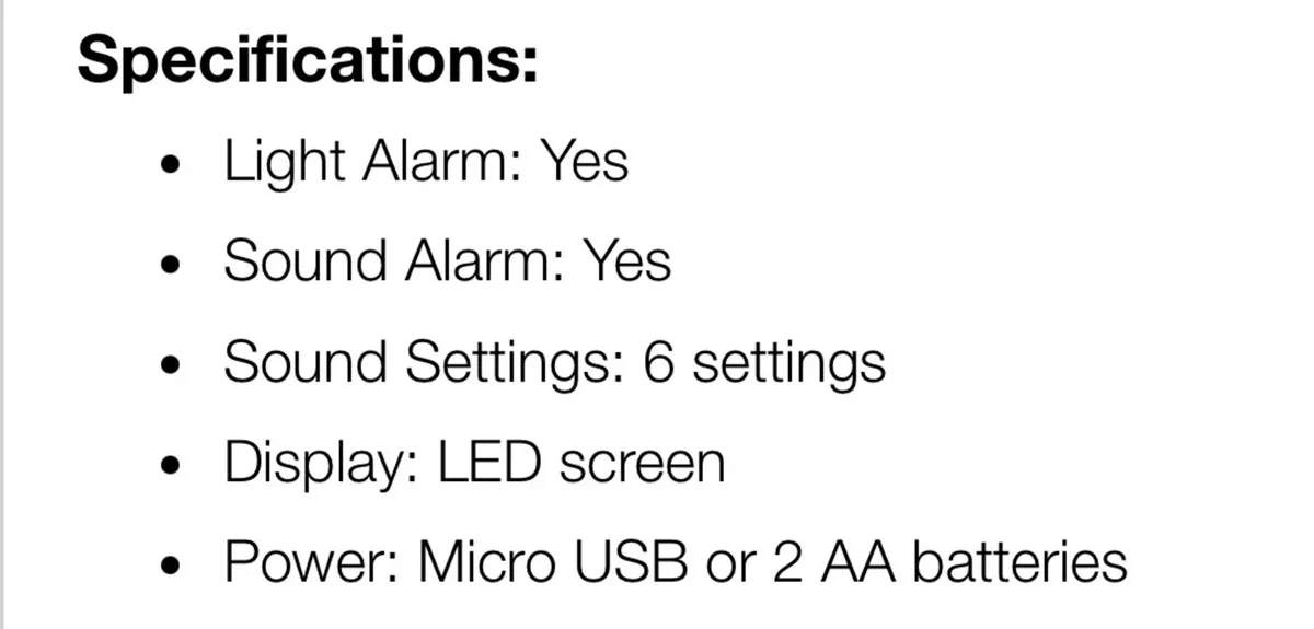 Miami Sunrise Alarm Clock - Image 3