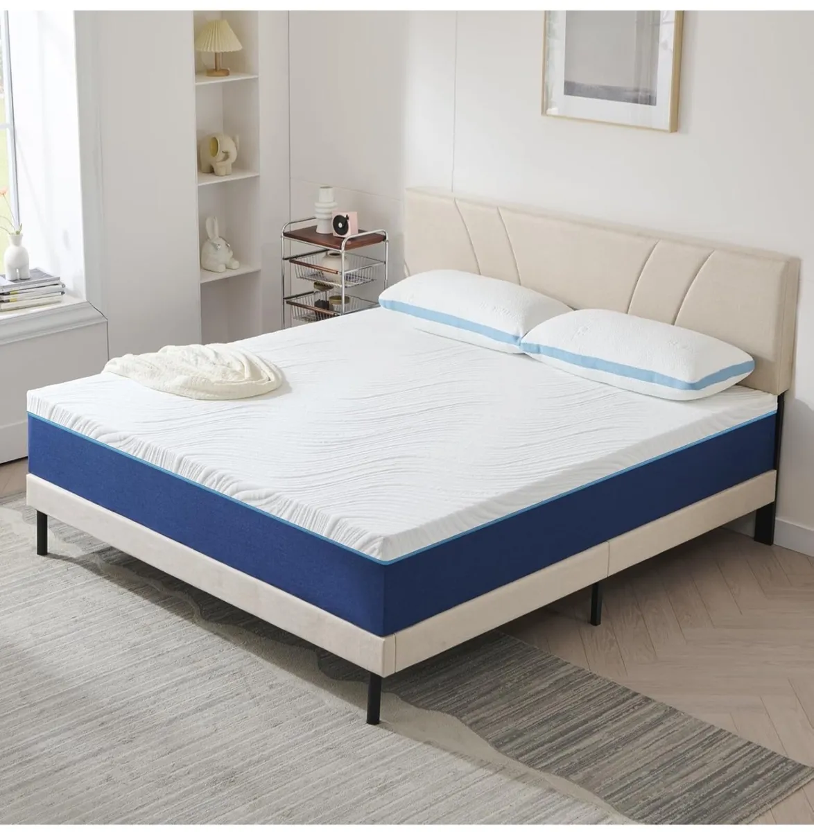 Small Double Mattress,20cm Height,Memory Foam With - Image 3
