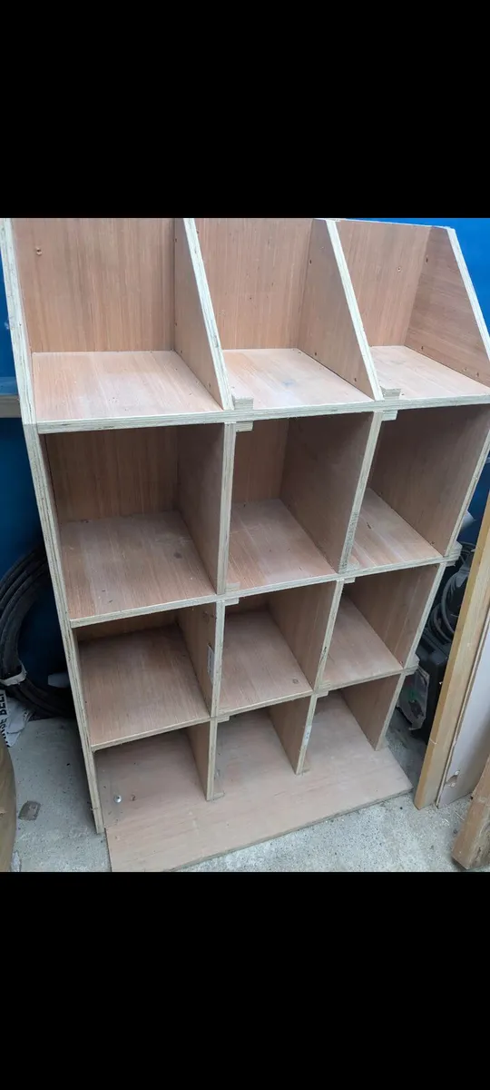 Timber pigeon holes unit - Image 1