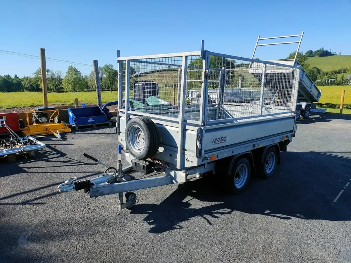 Tipping trailer (as new) - Image 2