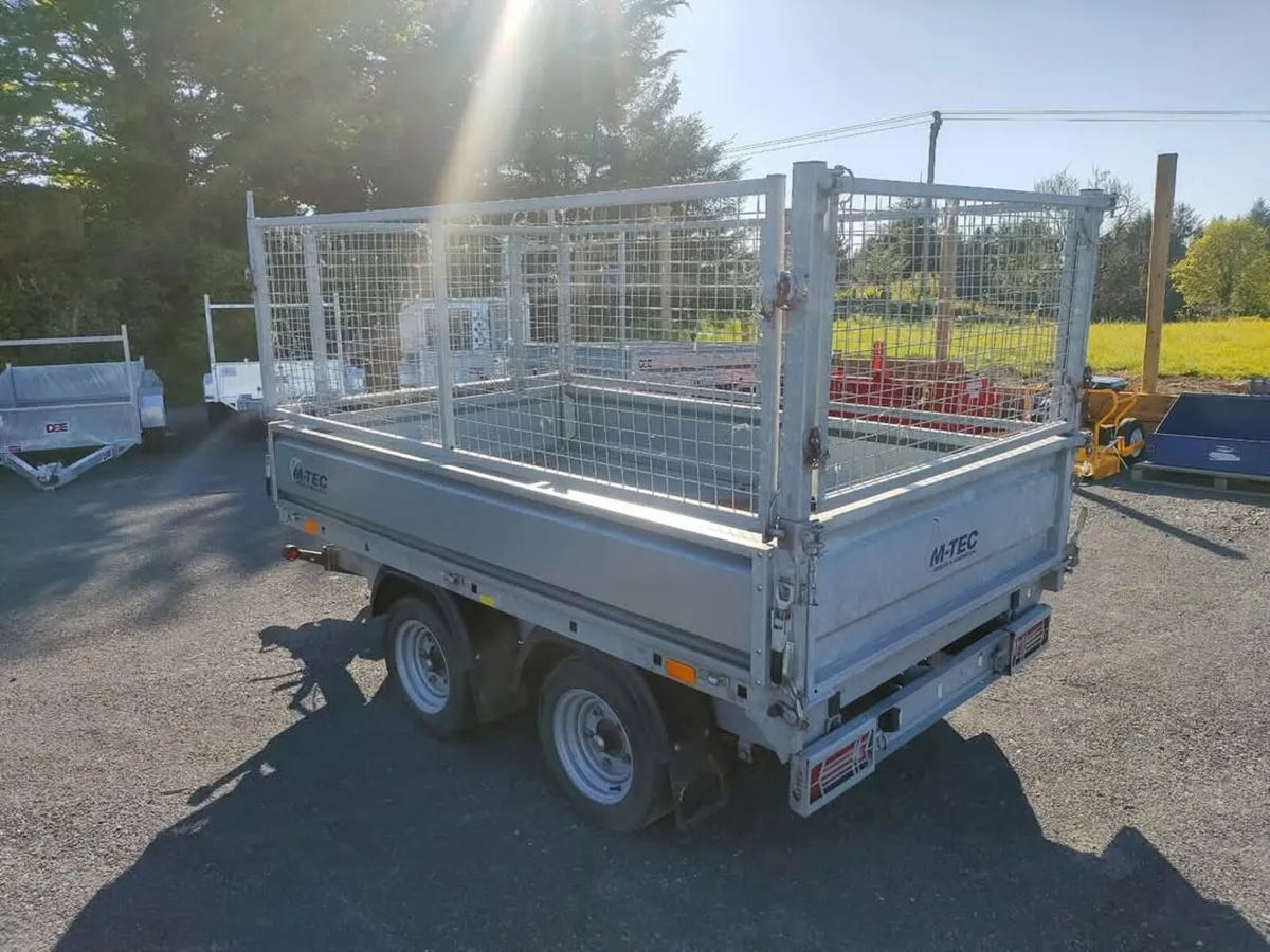Tipping trailer (as new) - Image 3