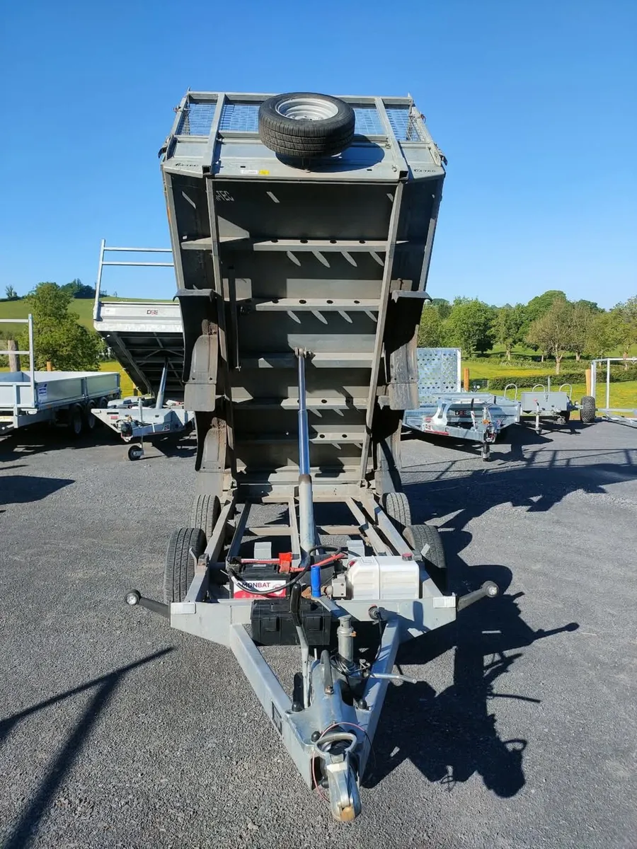 Tipping trailer (as new) - Image 4