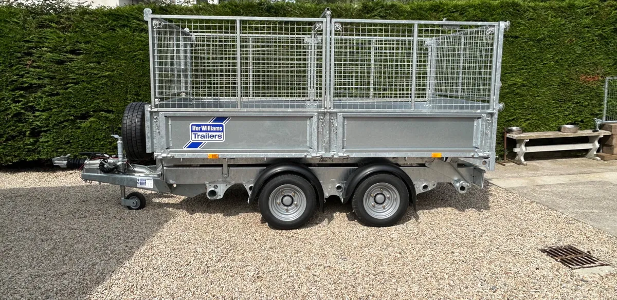New Ifor Williams 10 ft Tipper with Mesh - Image 1
