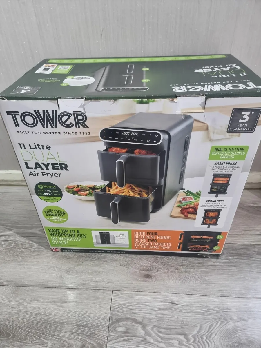 Tower vortex dual layer air fryer - Image 3