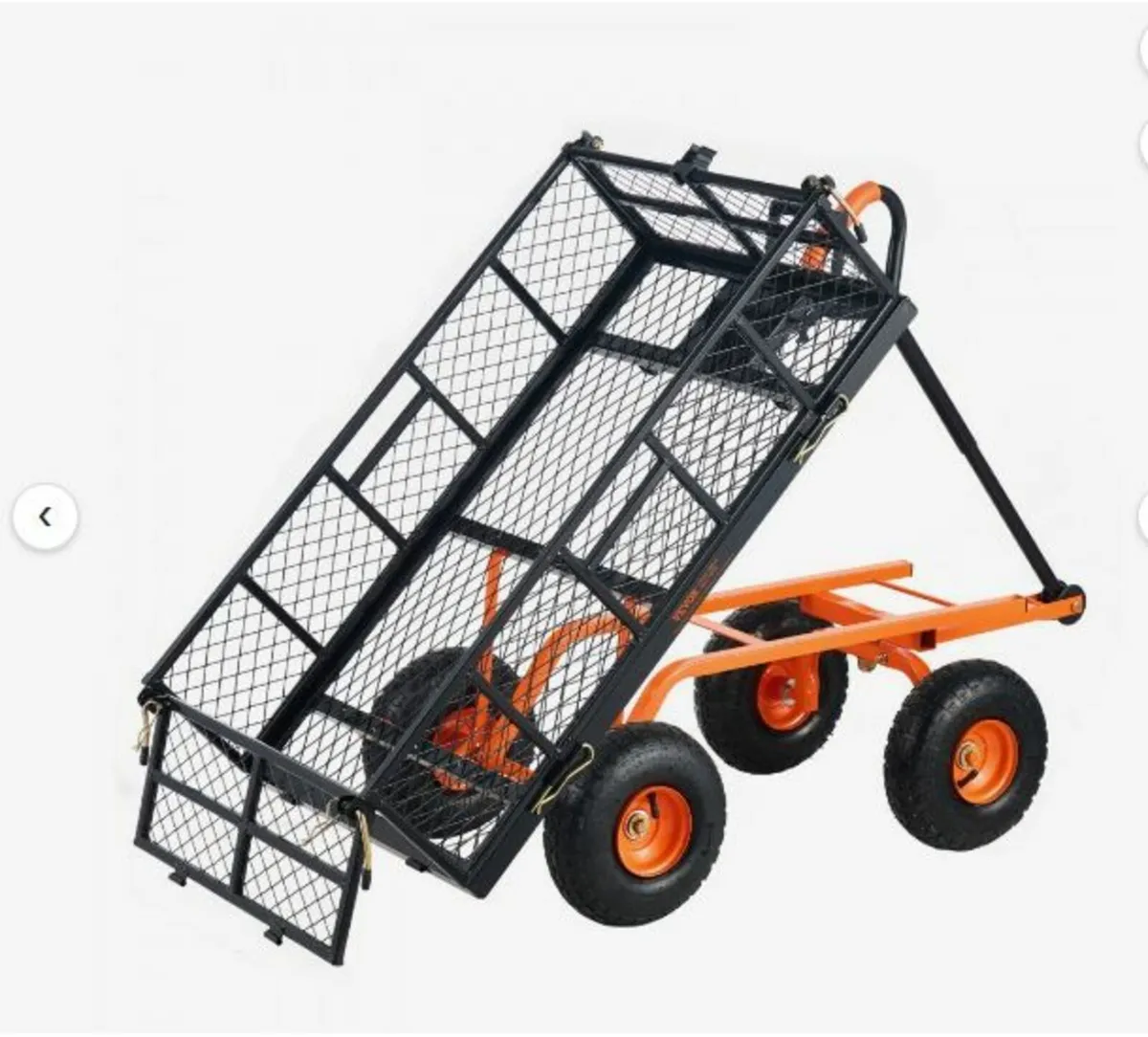 Garden Dump Cart Heavy-duty Metal - Image 1