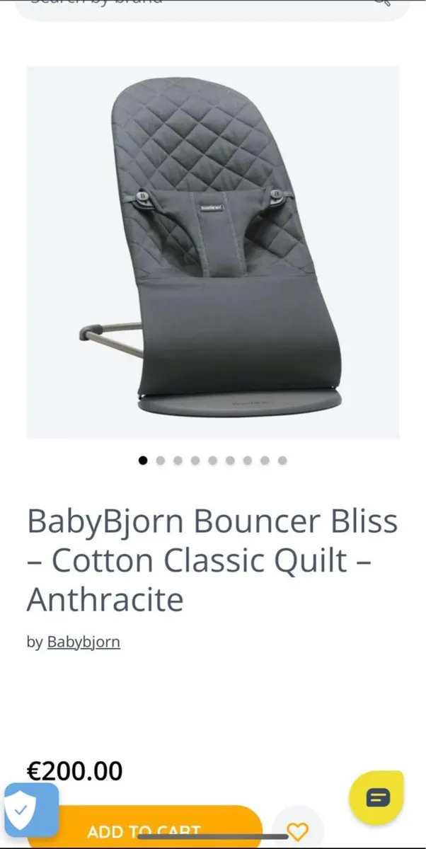 Baby Bjorn Bouncer - Grey - Image 3
