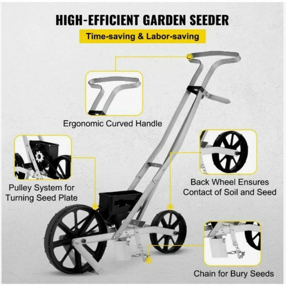 Garden Seeder, Metal Precision Garden - Image 2