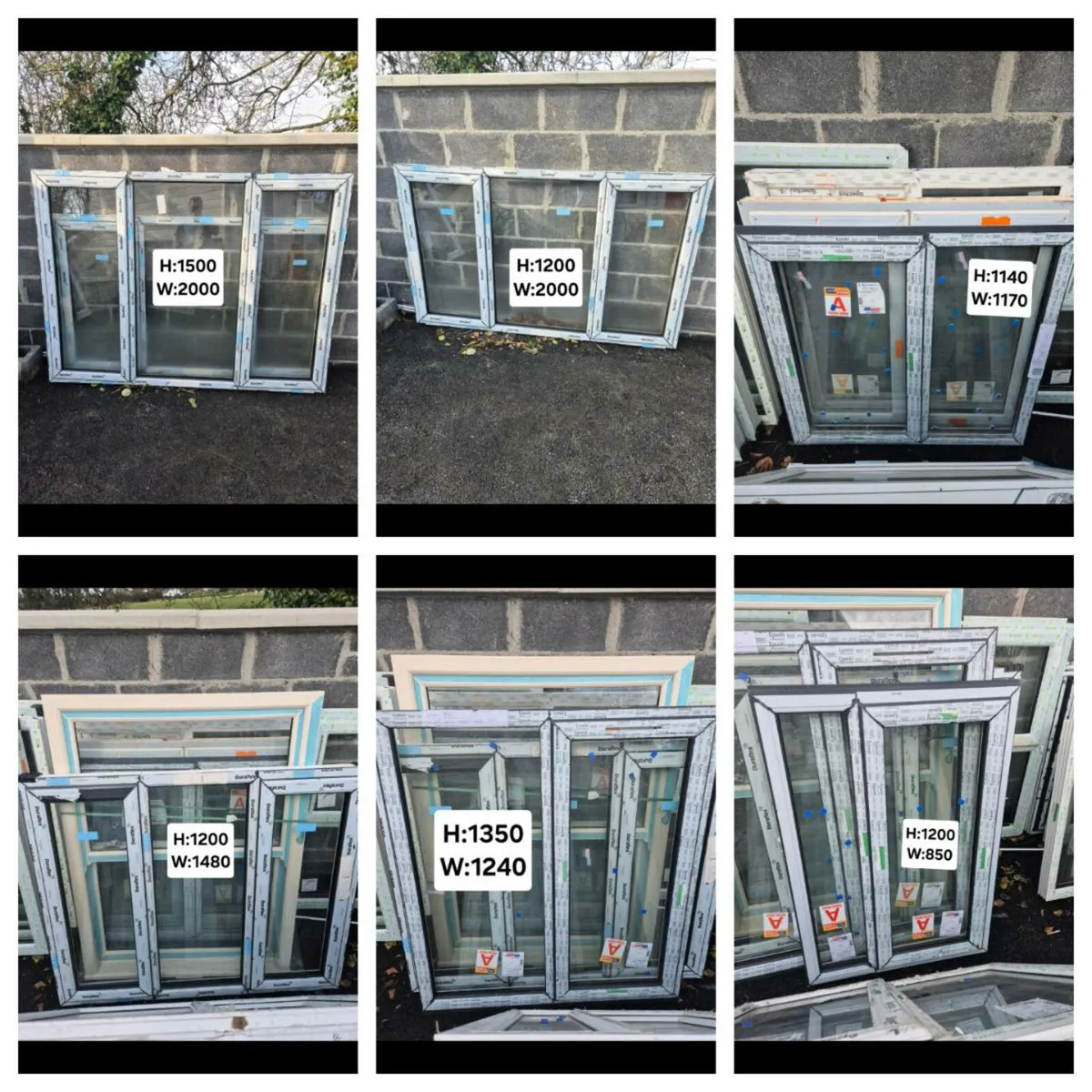 PVC WINDOWS LOTS AVAILABLE - Image 1