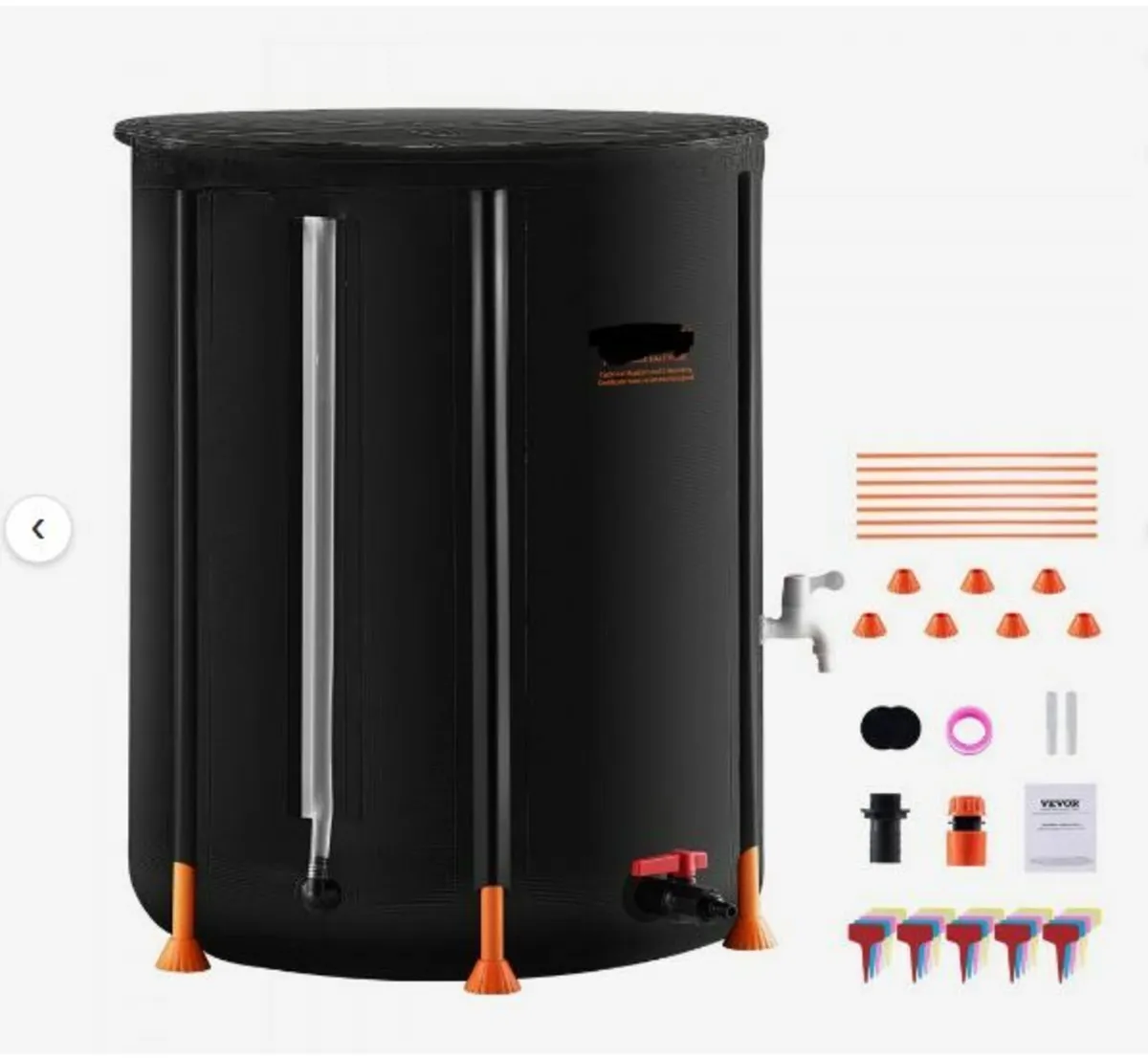 Collapsible Rain Barrel 100 Gal Rain Catcher - Image 1