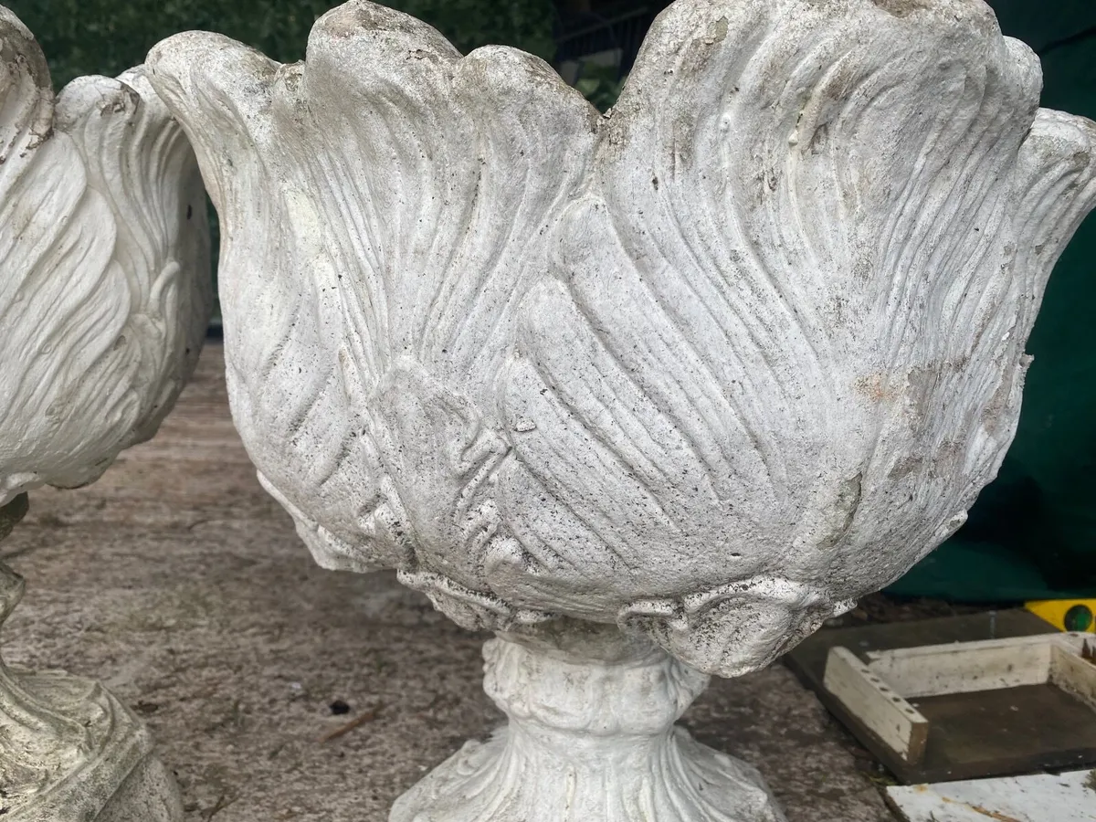 Three large planters plus four more - Image 3
