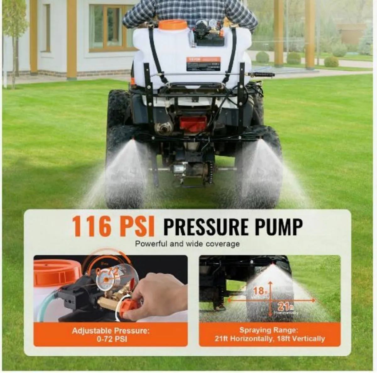 ATV Sprayer 60 L/15.9 Gal - Image 3