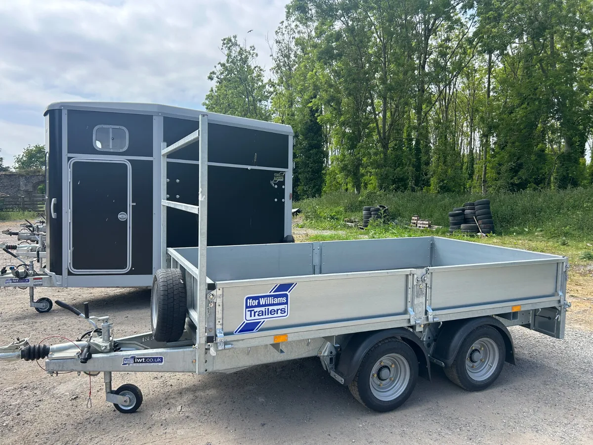 New Ifor Williams 10x5,6 Dropside Trailer - Image 4