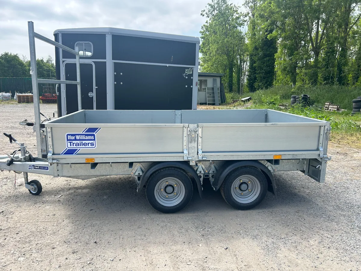 New Ifor Williams 10x5,6 Dropside Trailer - Image 1