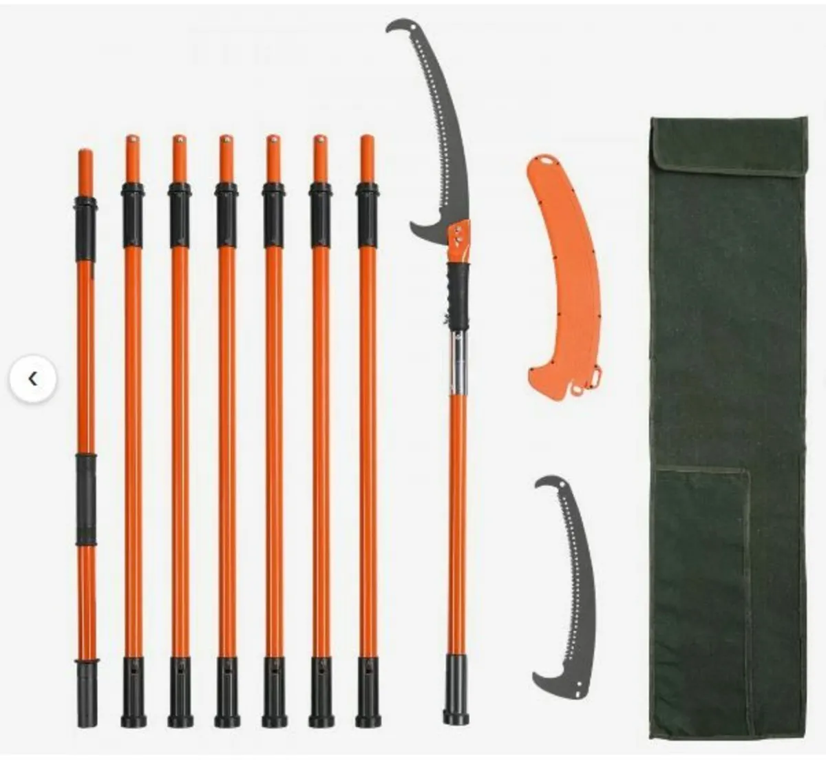 Manual Pole Saw, 7.3-27 ft Extendable - Image 1