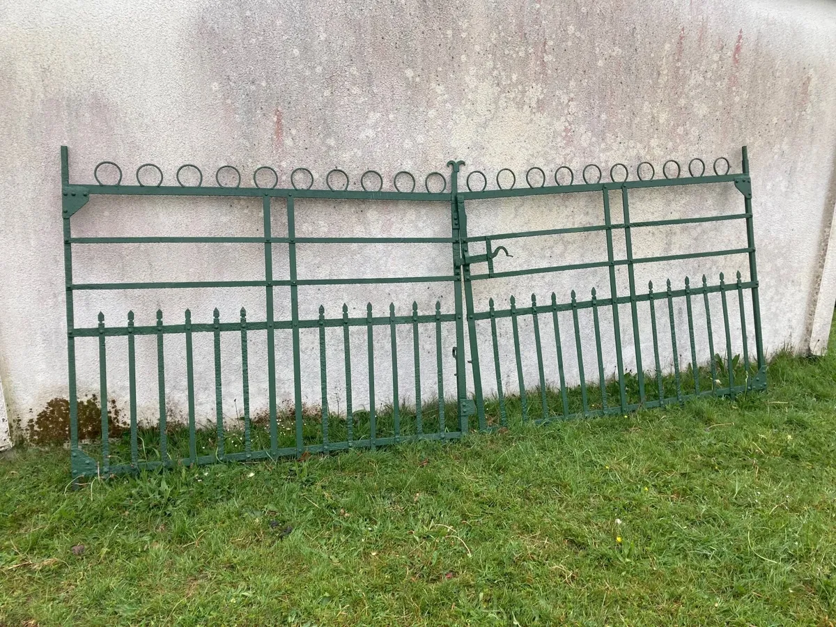 Iron gates