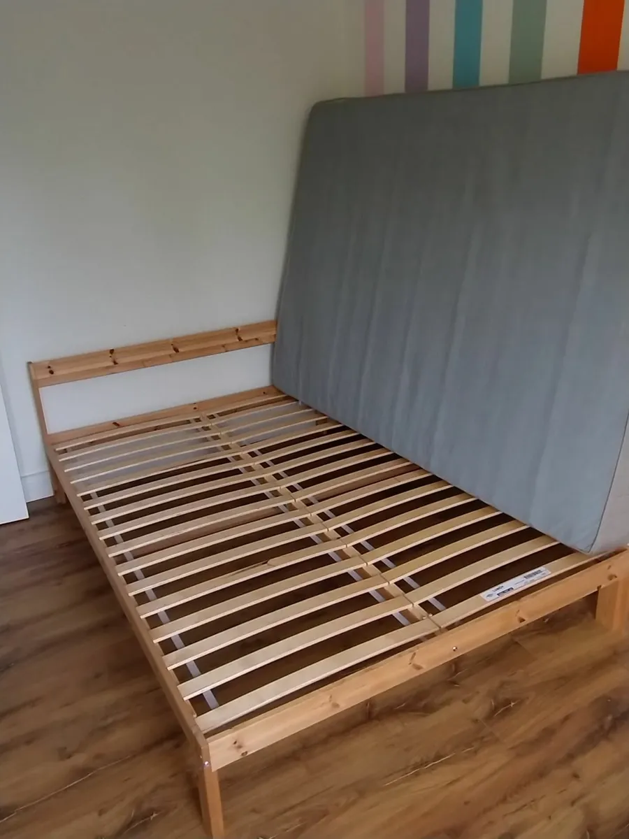 IKEA neiden double bed and Hamarvik spring mattres - Image 3