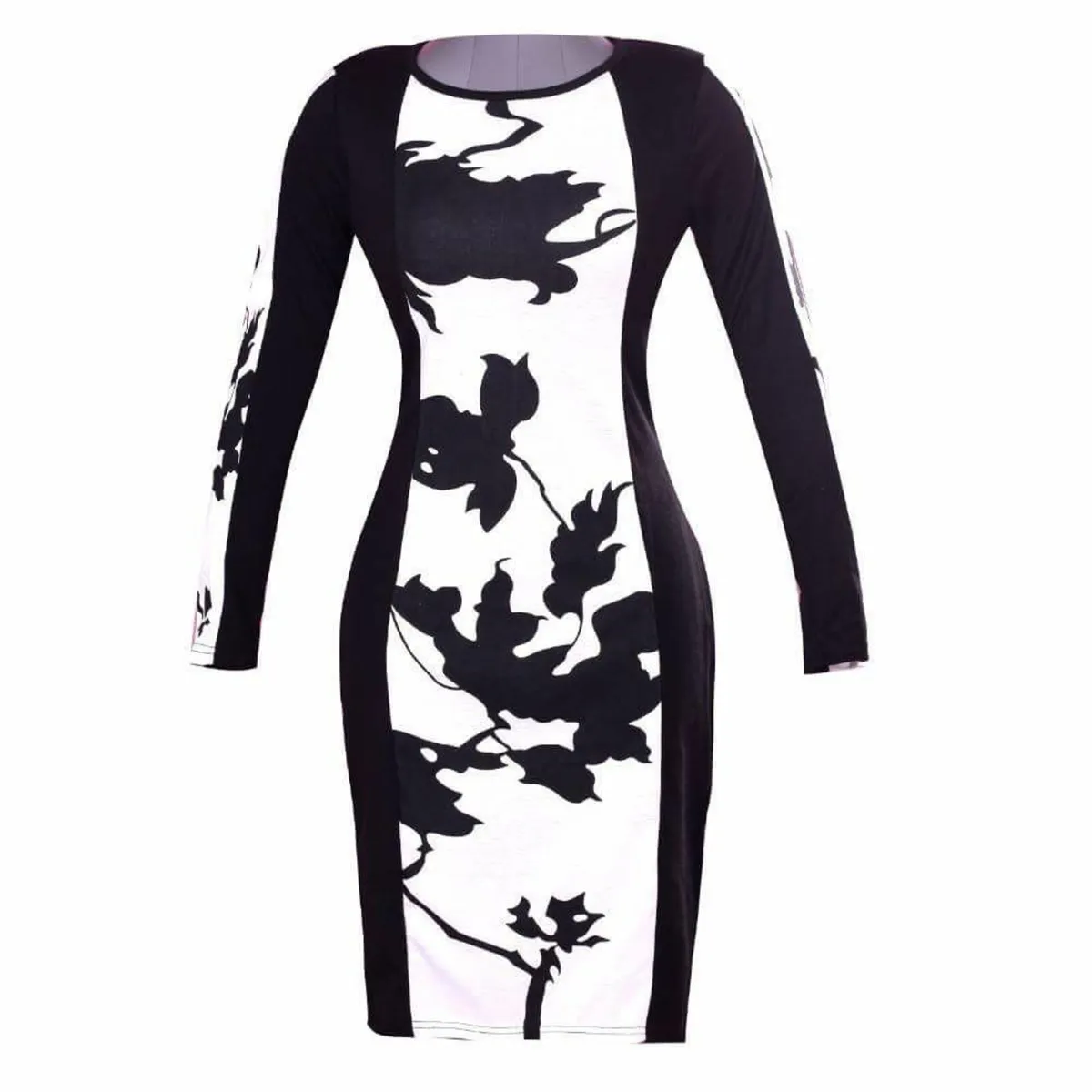 beyonce style dress white black only left size xs - Image 2