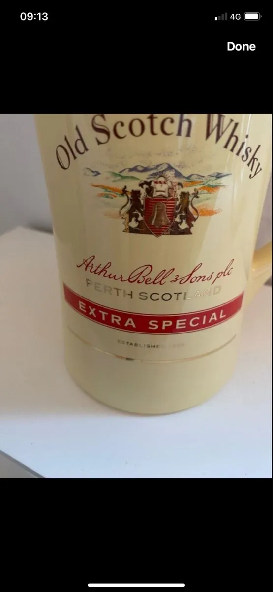 Large Bell’s Scotch Whisky Water Jug - Image 2