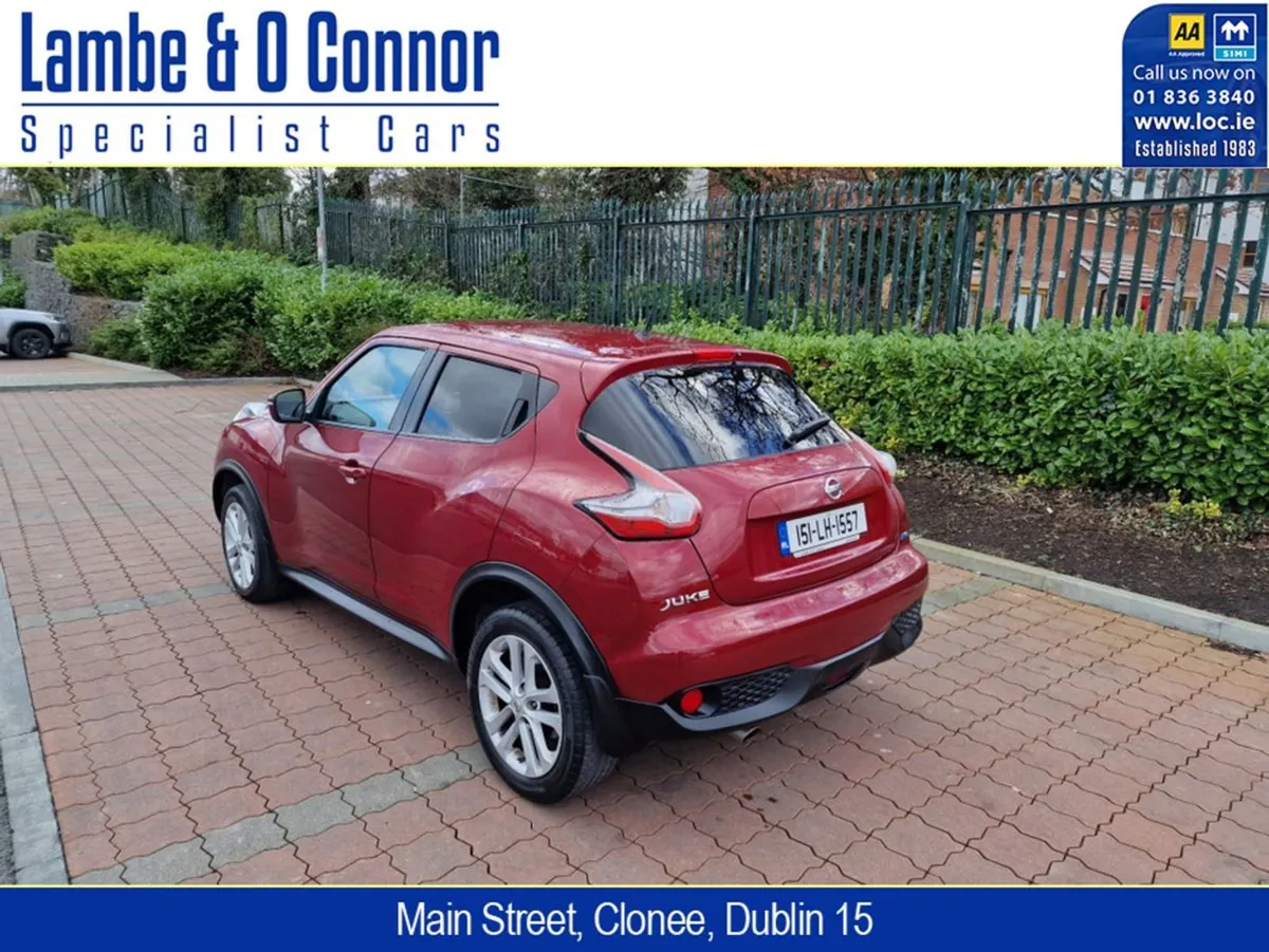 Nissan Juke 1.5 DSL SV Alloys Climate Control NCT - Image 2