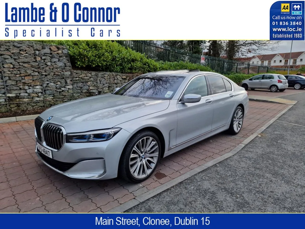 BMW 7 Series 730d New Model Glacier Silver / Blac - Image 1