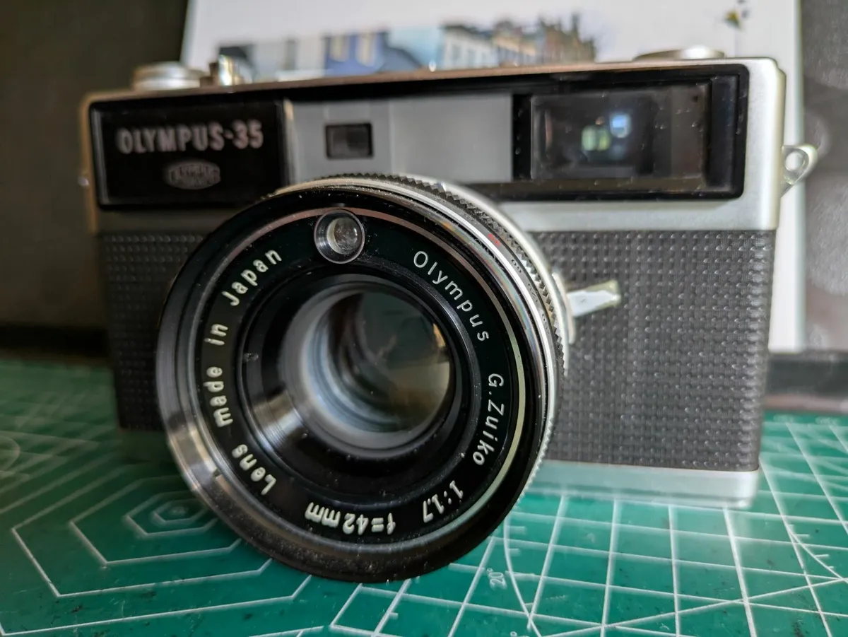 Olympus 35 LC rangefinder camera G.Zuiko💥1.7 - Image 2